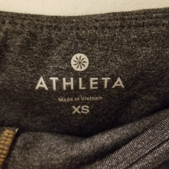 Athleta Charcoal Gray Yoga Athletic Pant XS - Picture 3 of 10